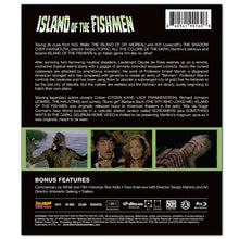 Load image into Gallery viewer, Island of the Fishmen Blu-ray (Limited Edition Slipcover)