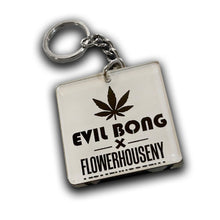 Load image into Gallery viewer, Ebee Keychain | Evil Bong x FlowerHouseNY