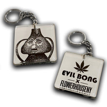 Load image into Gallery viewer, Ebee Keychain | Evil Bong x FlowerHouseNY