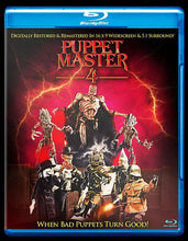 Load image into Gallery viewer, Puppet Master 4: When Bad Puppets Turn Good Blu-ray - Media