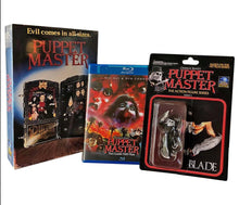 Load image into Gallery viewer, Puppet Master VHS Retro Big Box Blu-ray / DVD Set Collection
