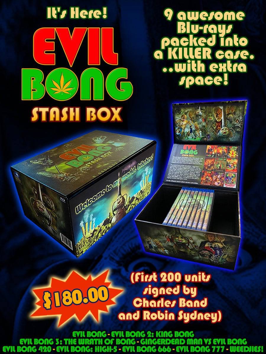 The Evil Bong 9 Blu-ray Stash Box