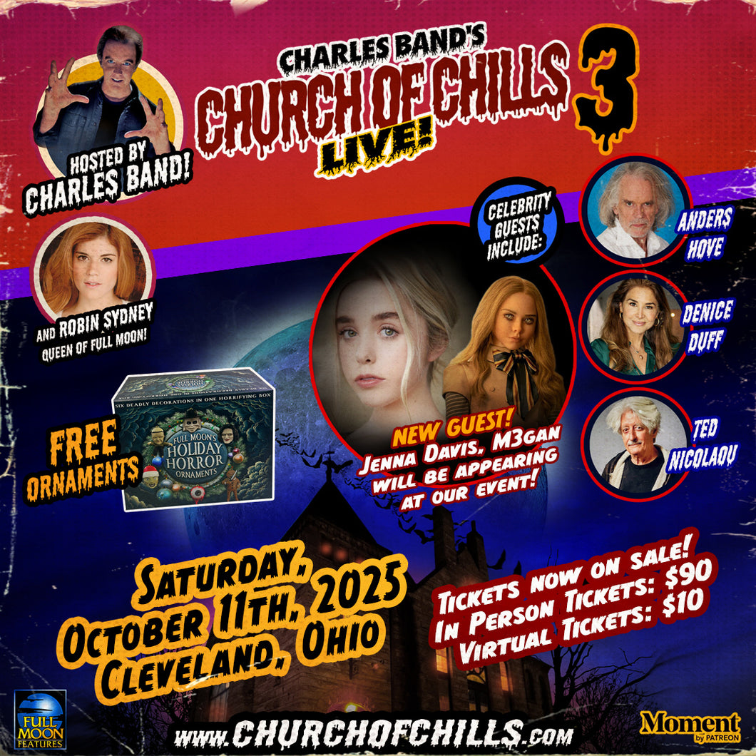 Charles Band’s Church of Chills 3 | Live Event | October 11th, 2025