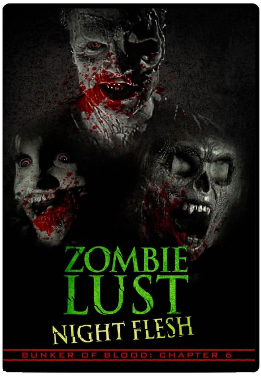 Bunker of Blood 06: Zombie Lust: Night Flesh DVD - Media