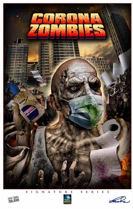 Corona Zombies! 11x17 Print (signed by Charles Band) - Posters and Prints