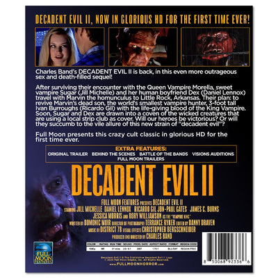 Decadent Evil II Blu-ray