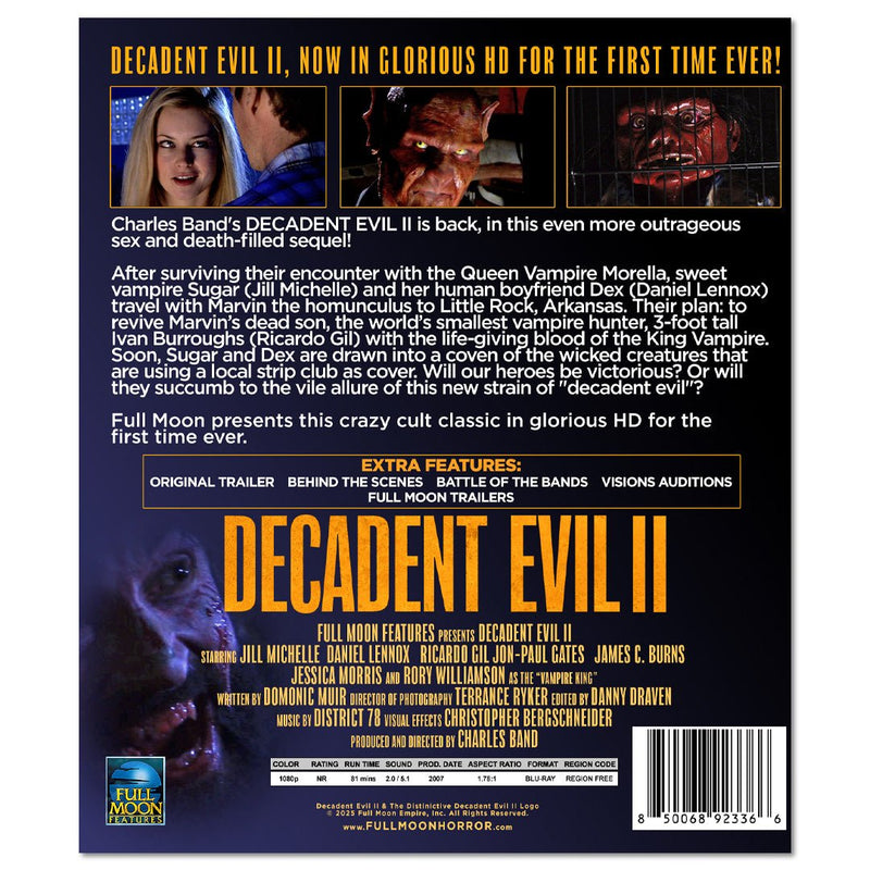 Decadent Evil II Blu-ray
