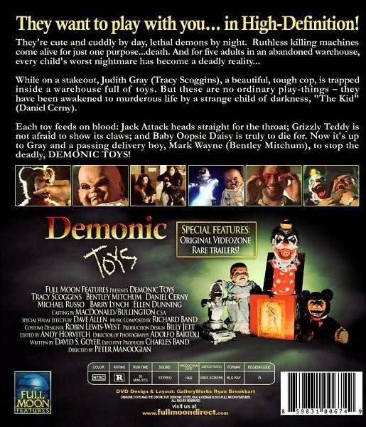 Demonic Toys Blu-ray - Media