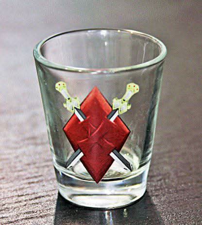 Haunted Casinos Shot Glasses (Diamonds) - Brands and Franchises