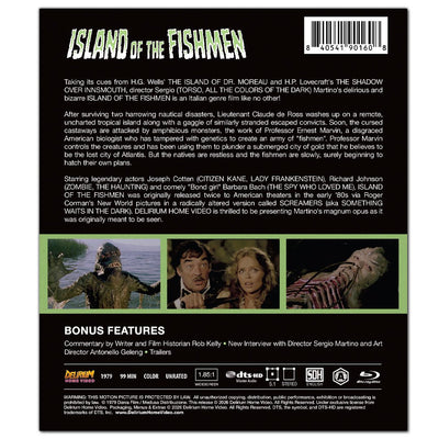 Island of the Fishmen Blu-ray (Limited Edition Slipcover)