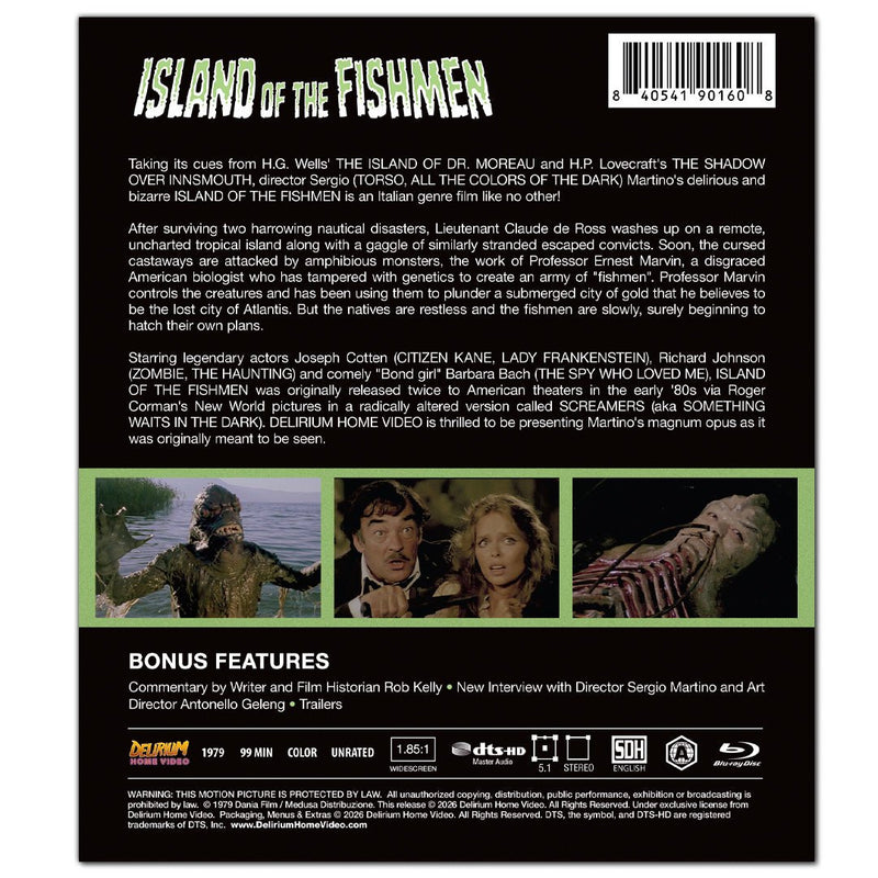 Island of the Fishmen Blu-ray (Limited Edition Slipcover)