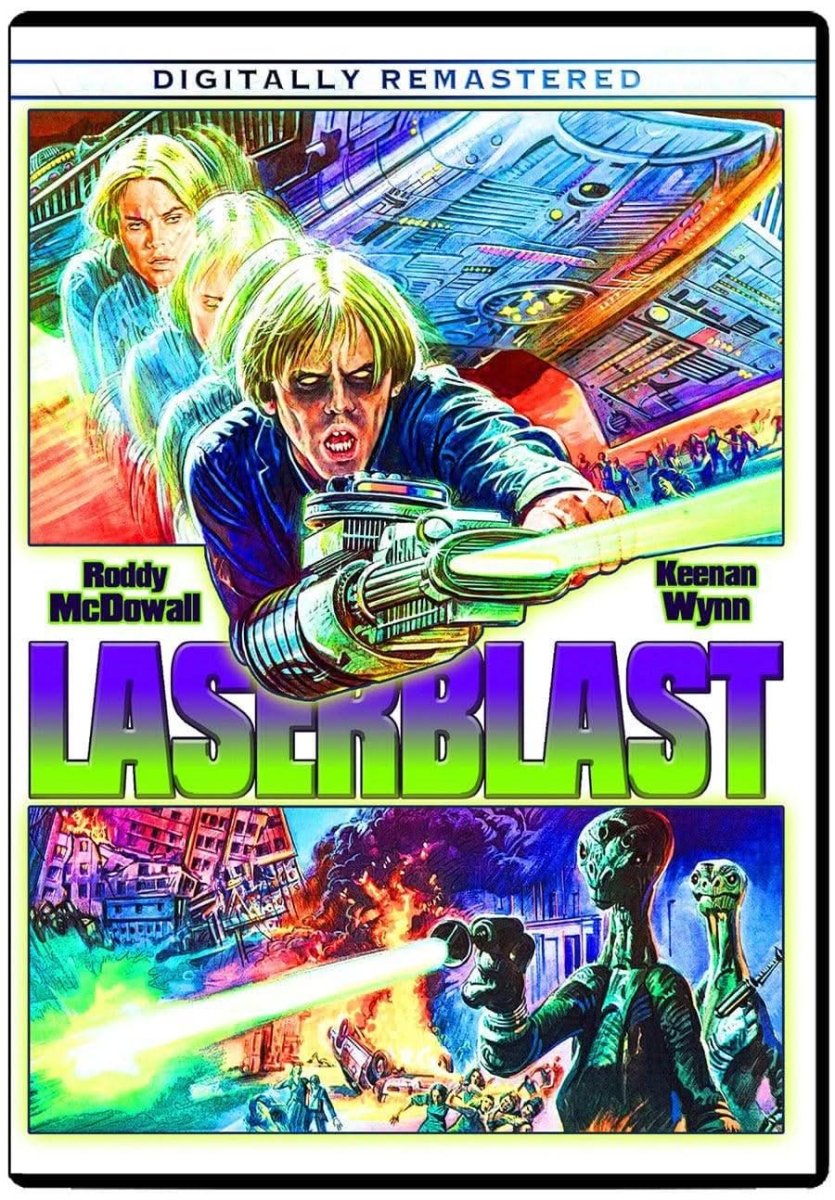 Laserblast [Remastered] DVD - Media