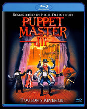 Load image into Gallery viewer, Puppet Master III: Toulon’s Revenge Blu-ray - Media
