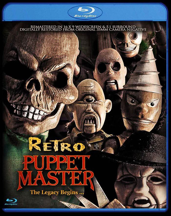 Retro Puppet Master Blu-ray - Media