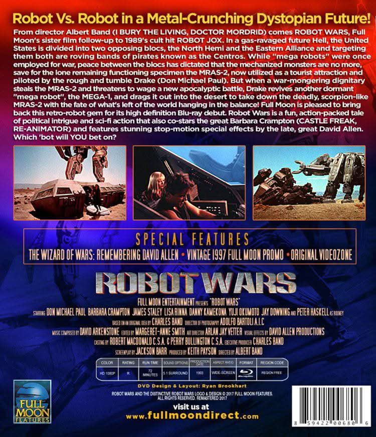 Robot Wars Blu-ray