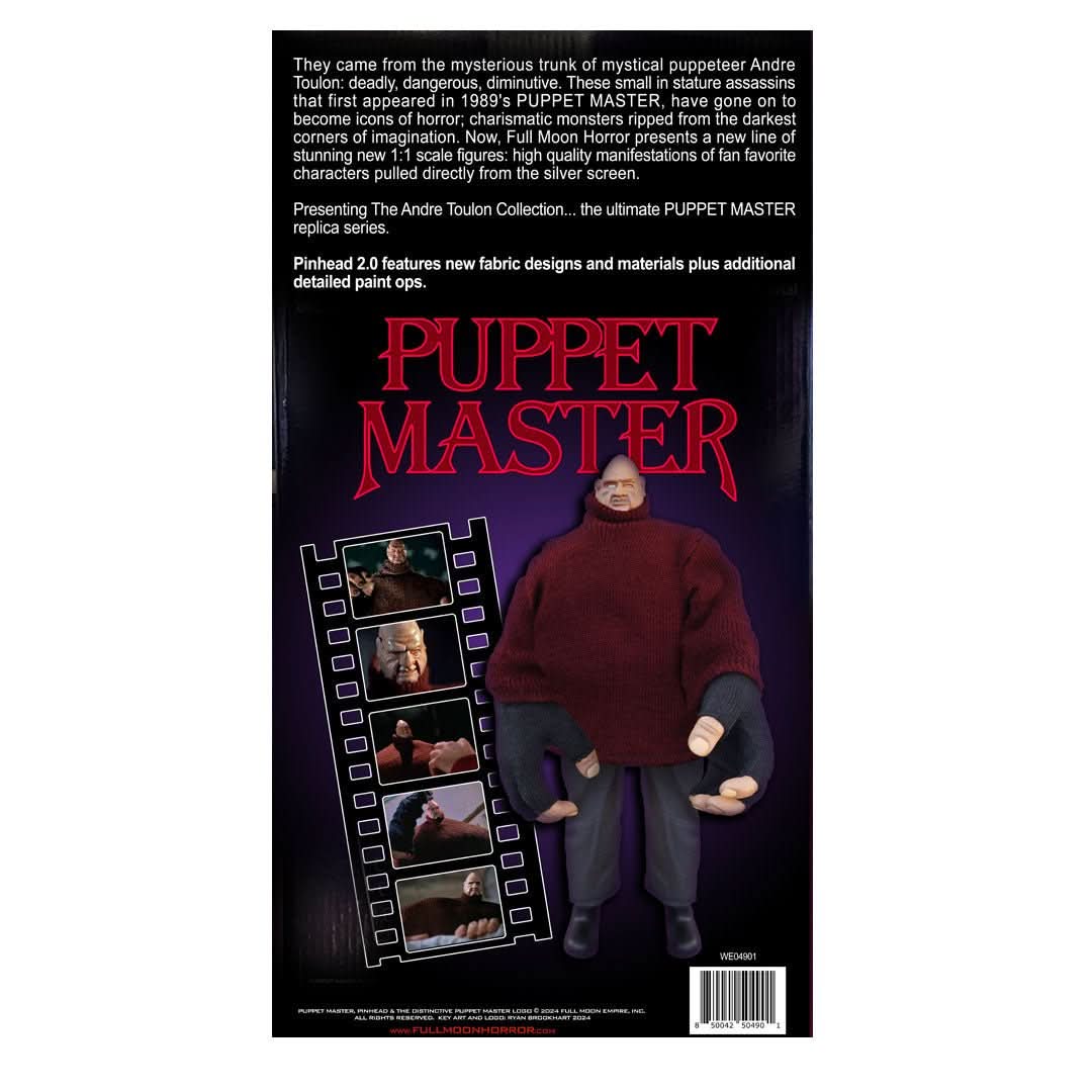 ●パペットマスター ピンヘッド プロップレプリカ 1/1 フルムーン B級ホラー the-andre-toulon-puppet-master