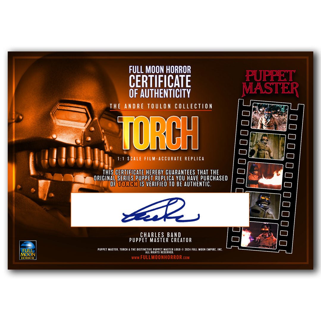 Toulon Puppet Master Replica: Torch | Full Moon Horror