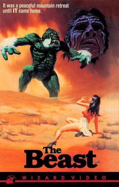 Wizard Video: The Beast (Big Box VHS) | Full Moon Horror