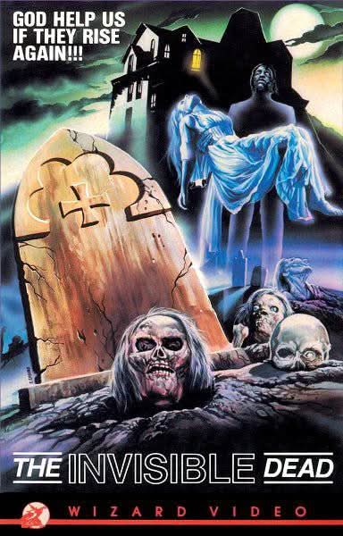 Wizard Video: The Invisible Dead (Big Box VHS) - Media
