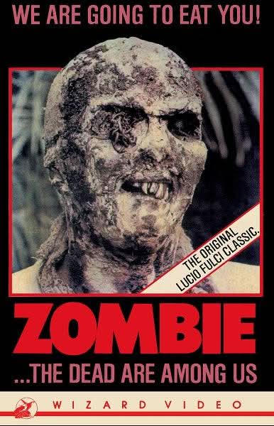 Wizard Video: Zombie (Big Box VHS) - Media
