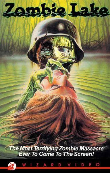 Wizard Video: Zombie Lake (Big Box VHS) - Media