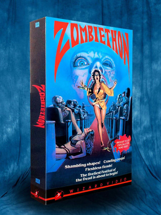 Wizard Video: Zombiethon (Big Box VHS) - Media