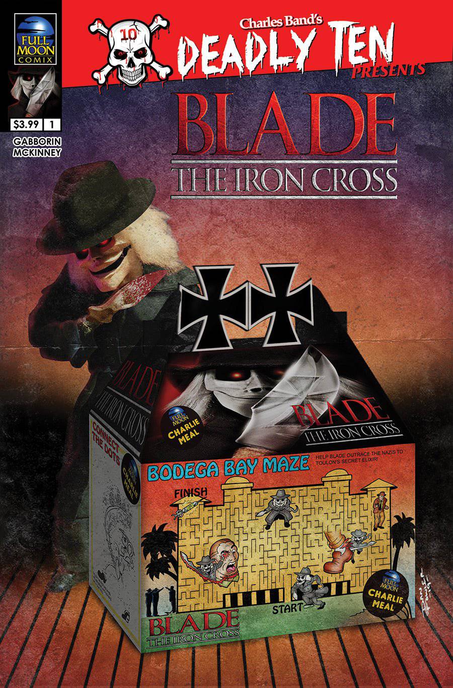 Deadly Ten Presents #1: Blade The Iron Cross (Dan Fowler cover)
