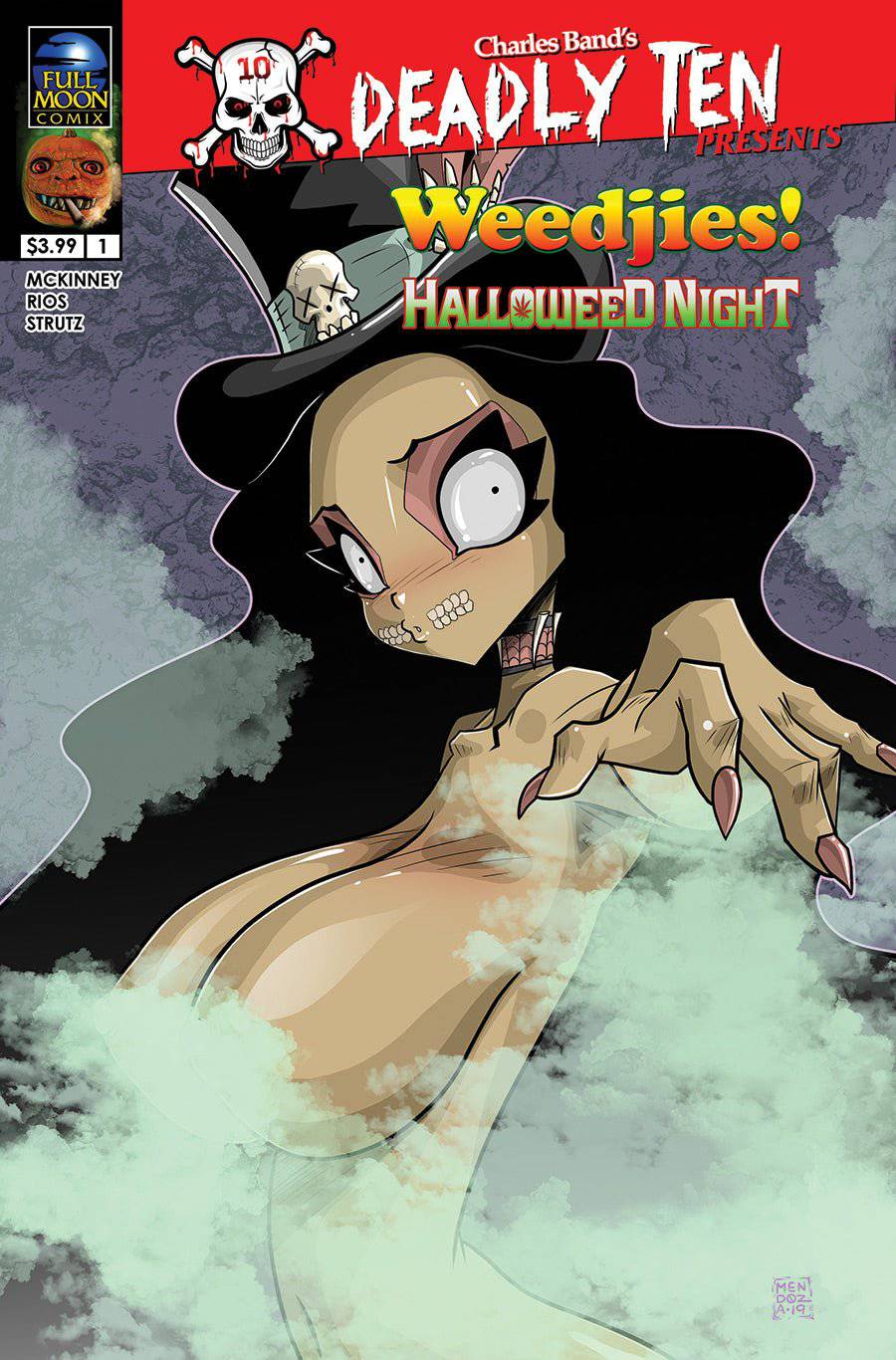 Deadly Ten Presents #2: Weedjies! Halloweed Night (Dan Mendoza R cover)