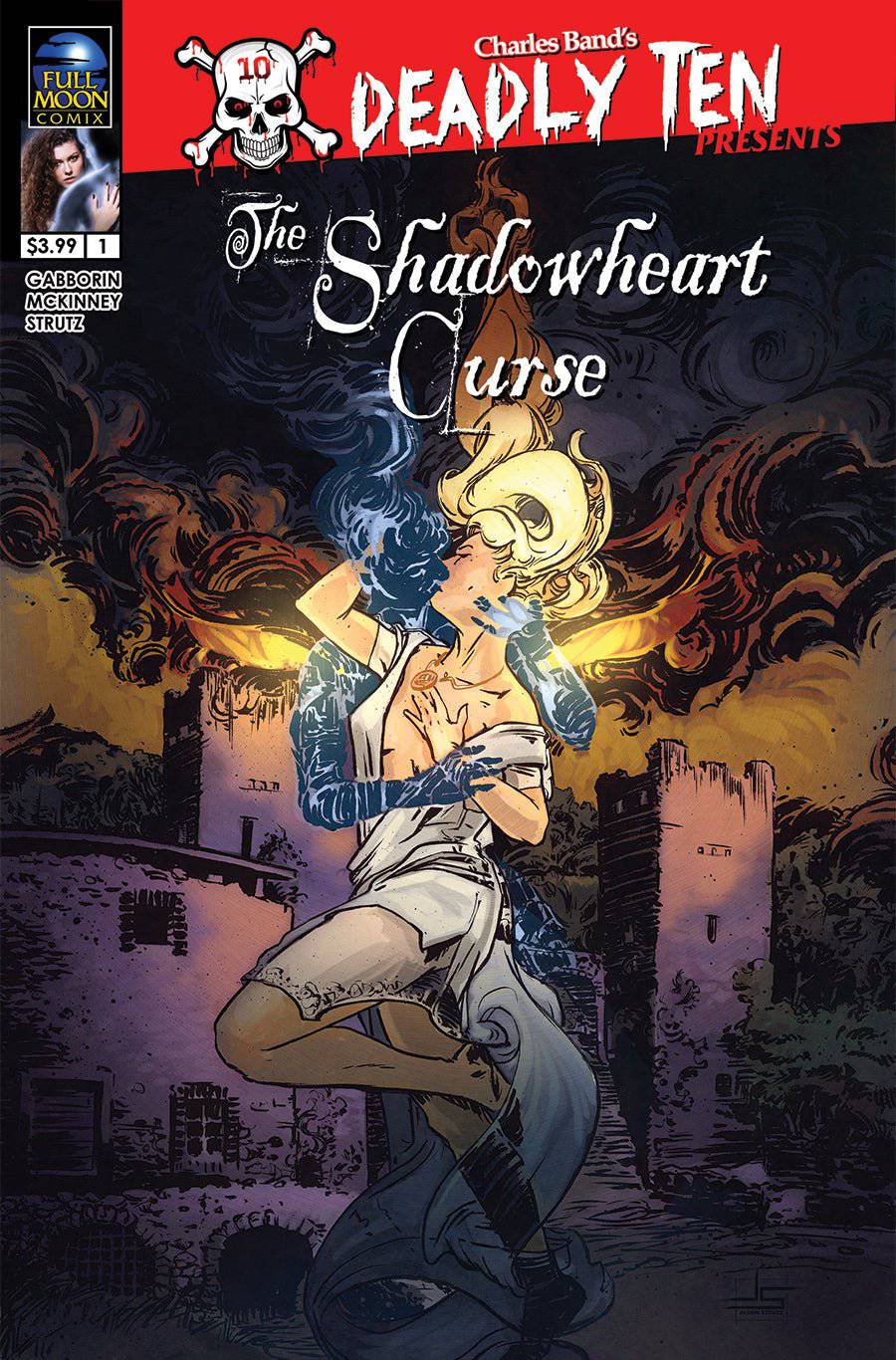 Deadly Ten Presents #7: The Shadowheart Curse (Jason Strutz Cover #1)