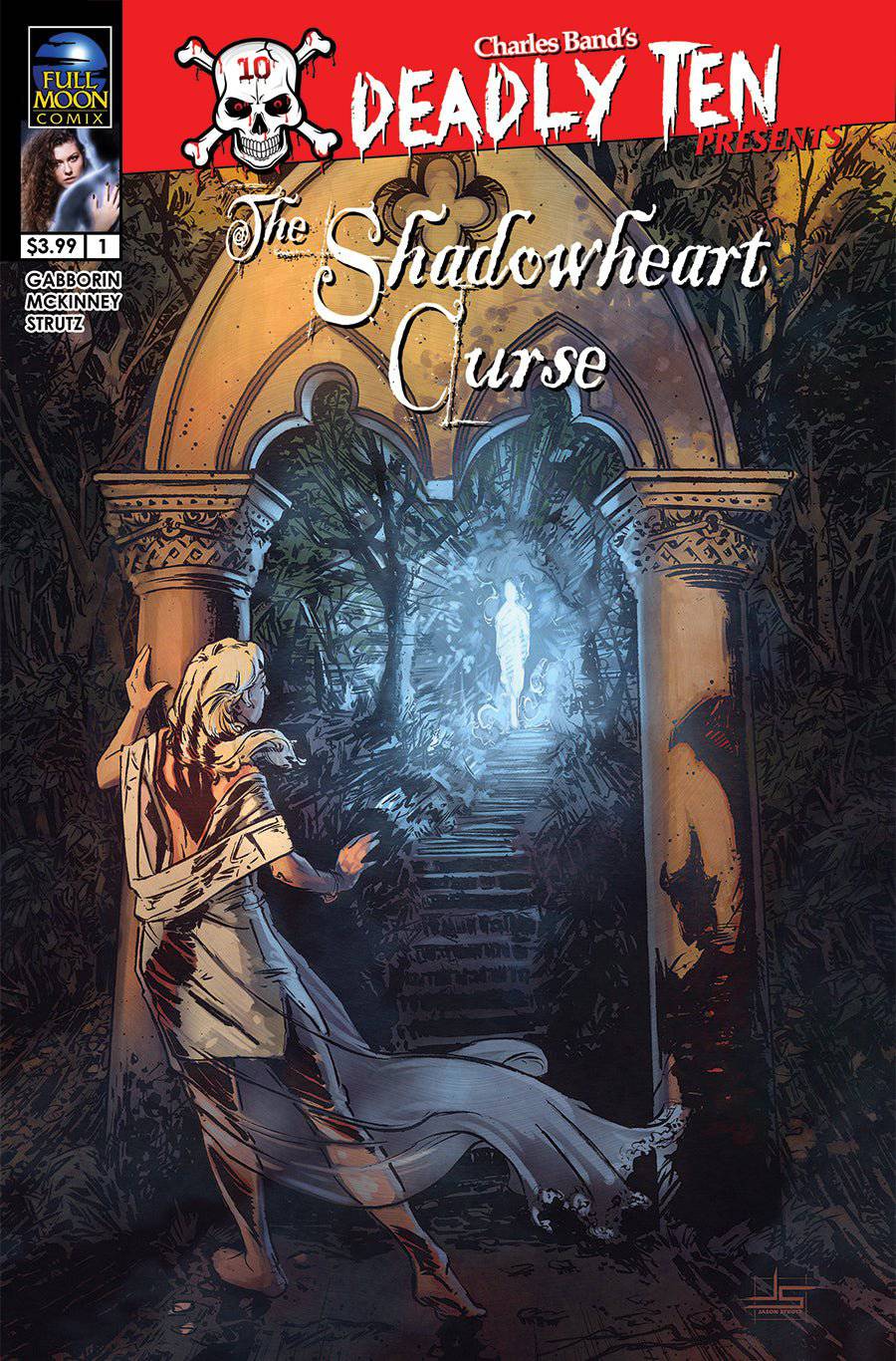 Deadly Ten Presents #7: The Shadowheart Curse (Jason Strutz Cover #2)