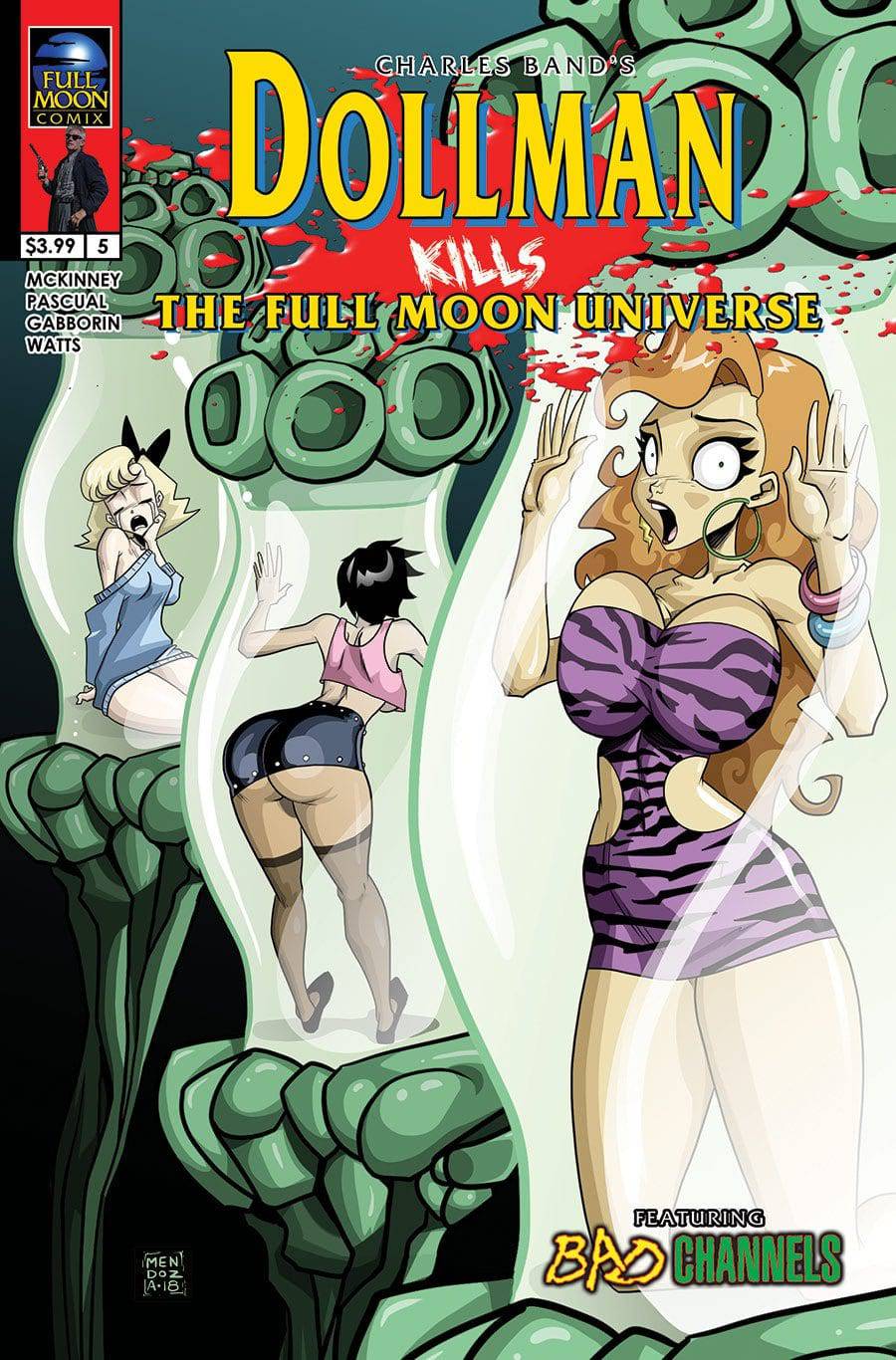Dollman Kills The Full Moon Universe #5 (Dan Mendoza cover)