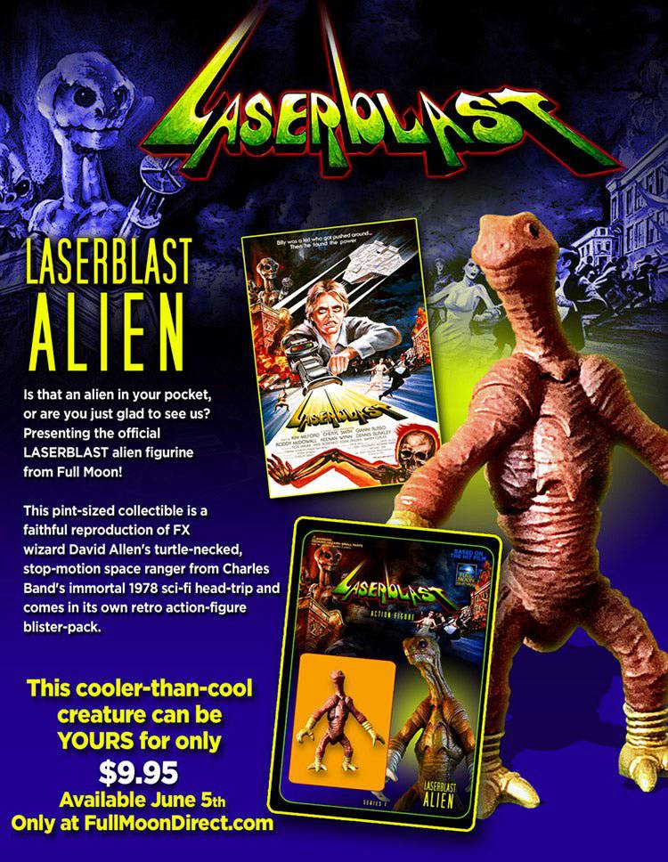 Laserblast Alien Action Figure