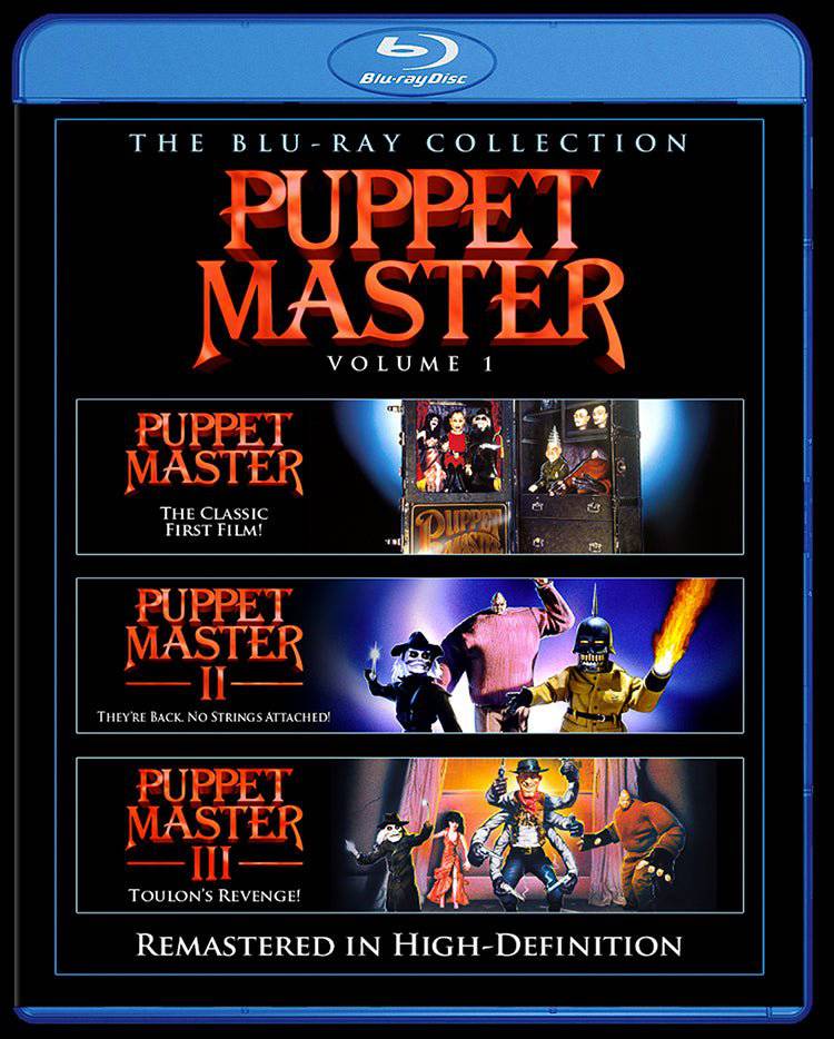 Puppet Master 1-3 Blu-ray Slimline Set