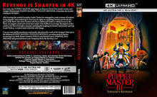 Load image into Gallery viewer, Puppet Master III 4k Ultra HD Blu-Ray + 1080p Blu-Ray
